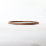 Round Rays Tray S 一点物＿021 シャム柿 - MORIKOUGEI ONLINE STORE