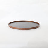 Round Rays Tray S 一点物＿022 シャム柿 - MORIKOUGEI ONLINE STORE