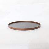 Round Rays Tray S 一点物＿025 シャム柿 - MORIKOUGEI ONLINE STORE