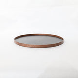 Round Rays Tray S 一点物＿026 シャム柿 - MORIKOUGEI ONLINE STORE