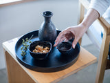Round RaysTray S　藍漆 〜INDIGO URUSHI 〜 - MORIKOUGEI ONLINE STORE