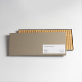 木製プレート TSUKI-JIRI WOOD PLATE｜限定樹種 木彫 S 12×120×300mm