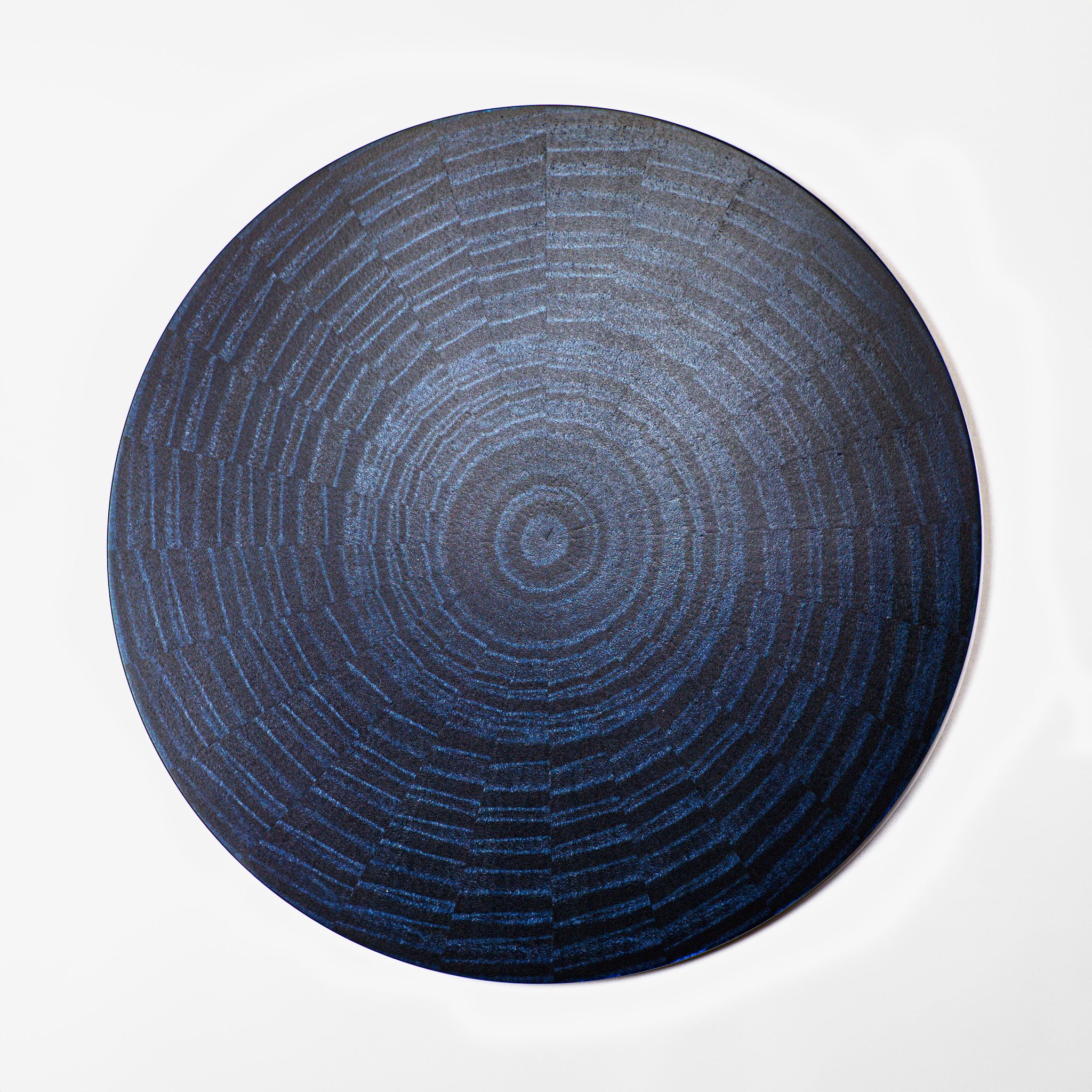 RAYS PLATE Round L indigo dye