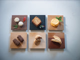TSUKI - JIRI Petite Plate 8×100×100mm - MORIKOUGEI ONLINE STORE