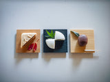 TSUKI - JIRI Petite Plate 8×100×100mm - MORIKOUGEI ONLINE STORE