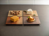 TSUKI - JIRI Petite Plate 8×100×100mm - MORIKOUGEI ONLINE STORE