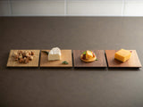 TSUKI - JIRI Petite Plate 8×100×100mm - MORIKOUGEI ONLINE STORE