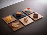 TSUKI - JIRI Petite Plate 8×100×100mm - MORIKOUGEI ONLINE STORE