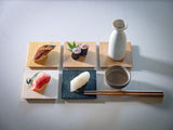 TSUKI - JIRI Petite Plate 8×100×100mm - MORIKOUGEI ONLINE STORE