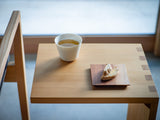 TSUKI - JIRI Petite Plate 8×100×100mm - MORIKOUGEI ONLINE STORE