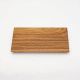 TSUKI - JIRI WOOD PLATE 08　チーク 125x230x17（mm） - MORIKOUGEI ONLINE STORE