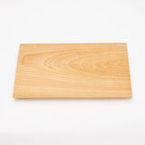 TSUKI - JIRI WOOD PLATE 11　カバ 155x260x15（mm） - MORIKOUGEI ONLINE STORE