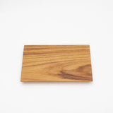 TSUKI - JIRI WOOD PLATE 13 チーク 130x200x17 - MORIKOUGEI ONLINE STORE