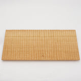 TSUKI - JIRI WOOD PLATE 25　オーク 木彫　150x300x15（mm） - MORIKOUGEI ONLINE STORE