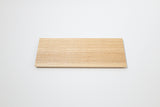 木製プレート TSUKI-JIRI WOOD PLATE｜限定樹種 フラット S 12×120×300mm - MORIKOUGEI ONLINE STORE
