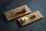 木製プレート TSUKI-JIRI WOOD PLATE｜限定樹種 フラット S 12×120×300mm - MORIKOUGEI ONLINE STORE