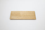 木製プレート TSUKI-JIRI WOOD PLATE｜限定樹種 フラット S 12×120×300mm - MORIKOUGEI ONLINE STORE