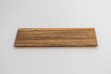 TSUKI - JIRI WOOD PLATE　TW - 2650　ゼブラウッドフラット - MORIKOUGEI ONLINE STORE