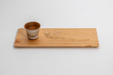 TSUKI - JIRI WOOD PLATE　TW - 2655　スギフラット - MORIKOUGEI ONLINE STORE
