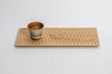 TSUKI - JIRI WOOD PLATE　TW - 2659　カバ白太木彫 - MORIKOUGEI ONLINE STORE