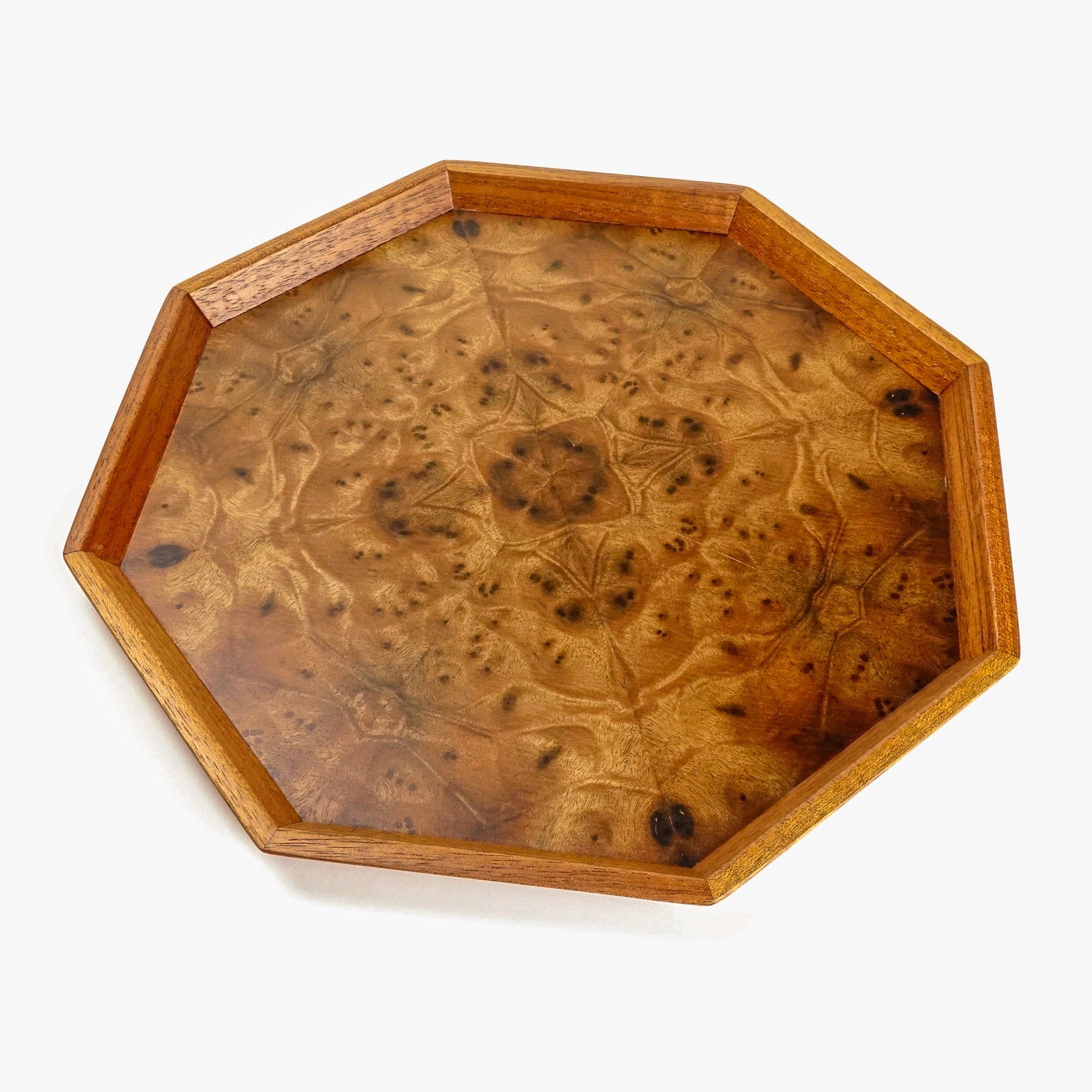 POKE Octagonal Tray OBWT-0152　クス瘤杢