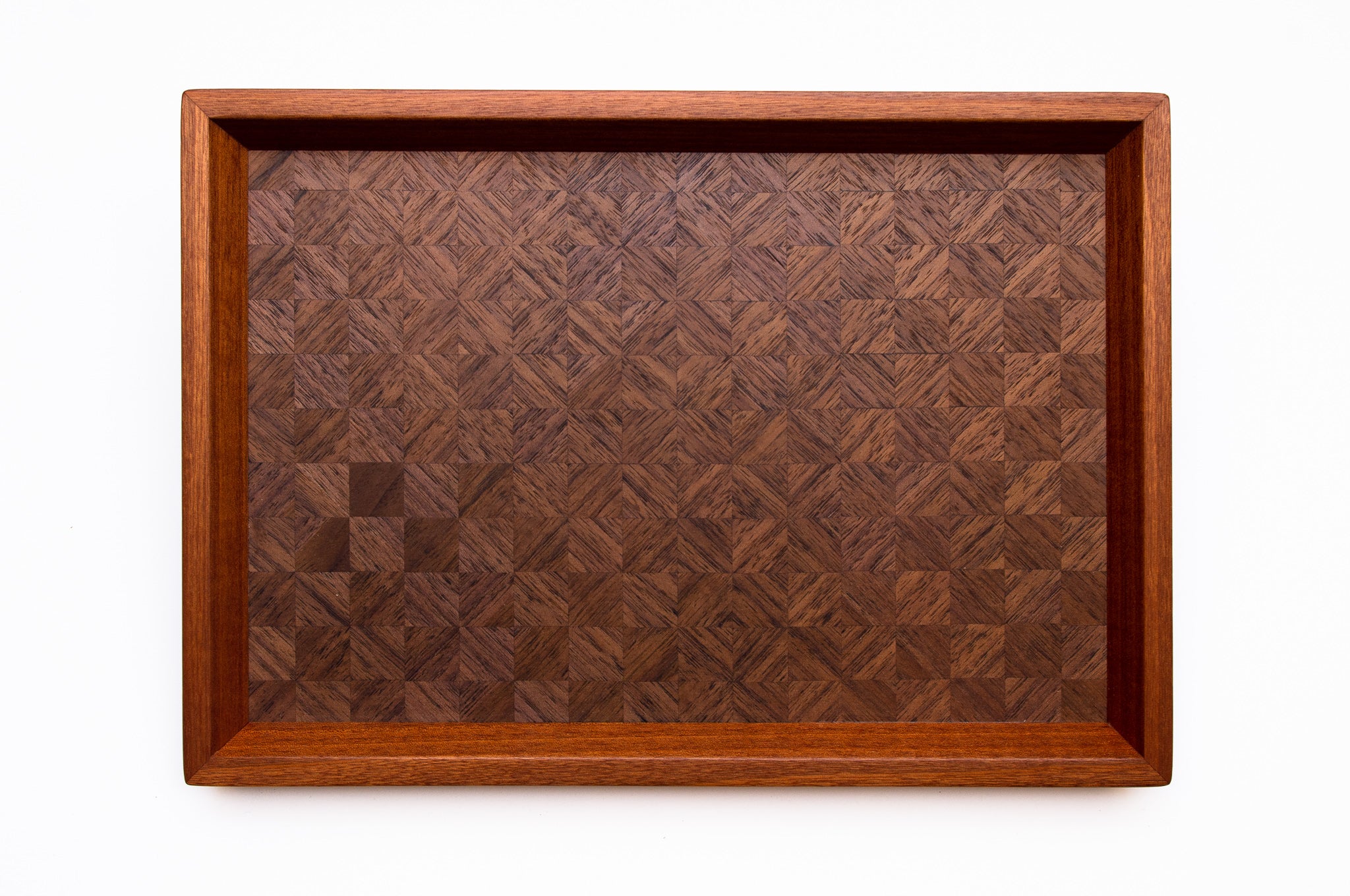 POKE Tea tray  0302　 Black Walnut