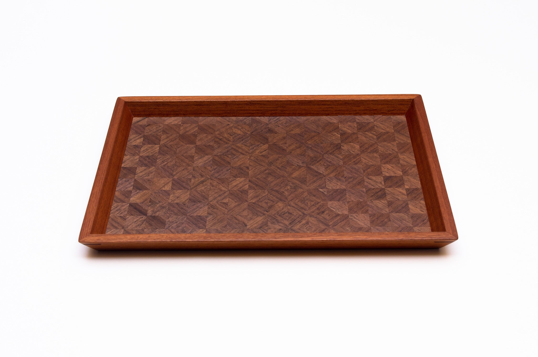 POKE Tea tray  0302　 Black Walnut