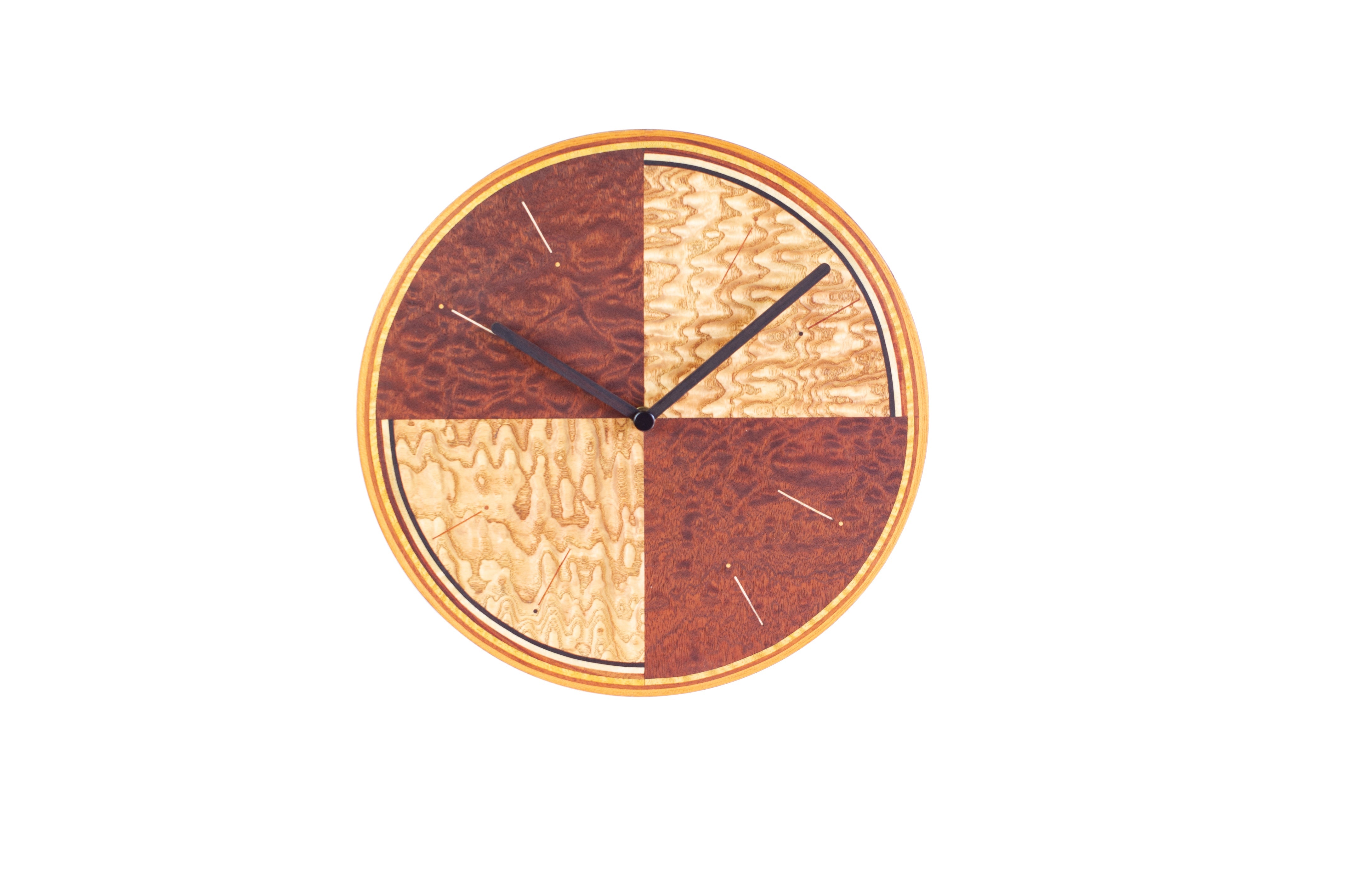 CLOCK　Kenichi Mori wood inlay work CLK-01 - MORIKOUGEI ONLINE STORE