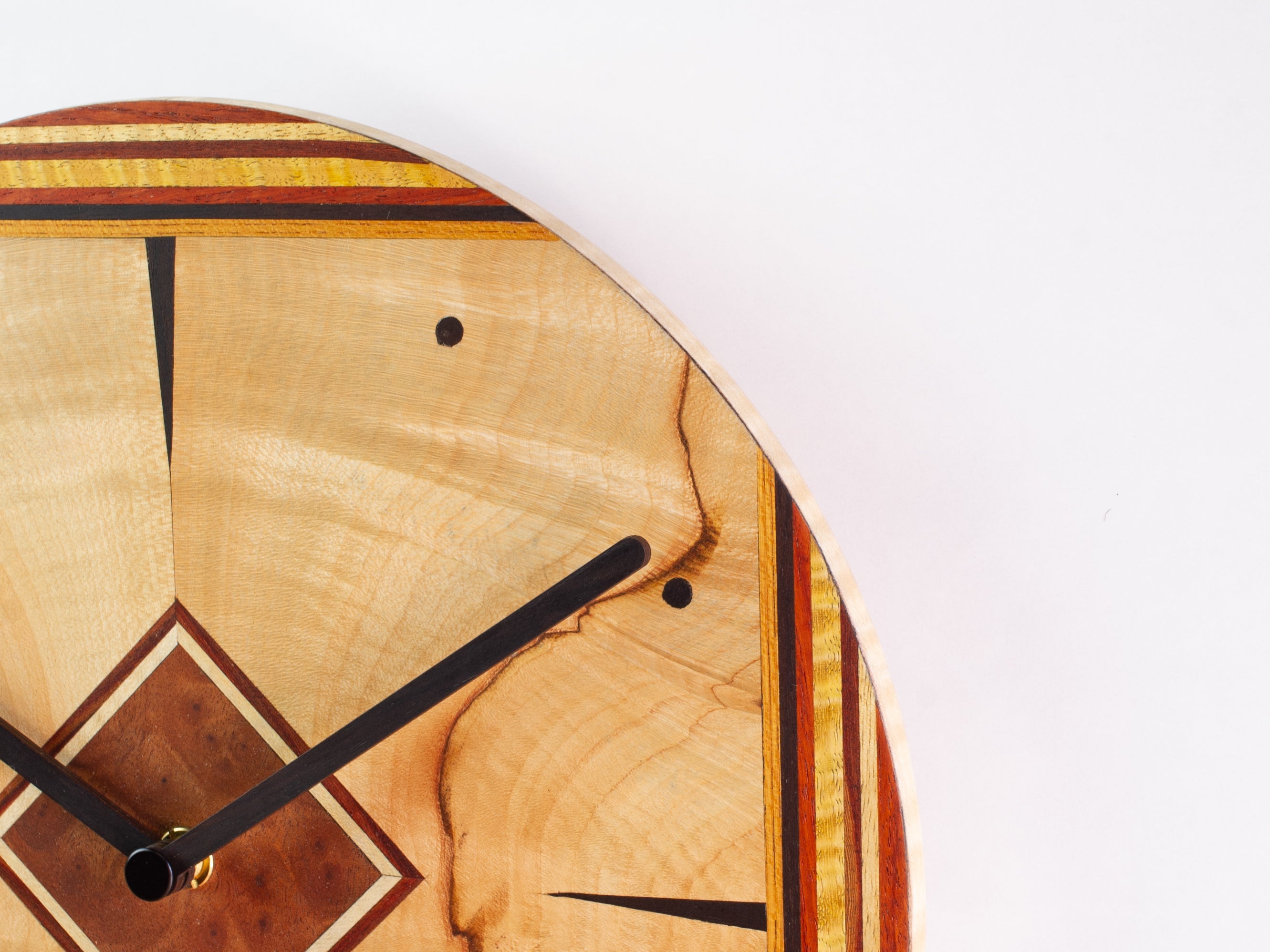 CLOCK　Kenichi Mori wood inlay work CLK-02 - MORIKOUGEI ONLINE STORE