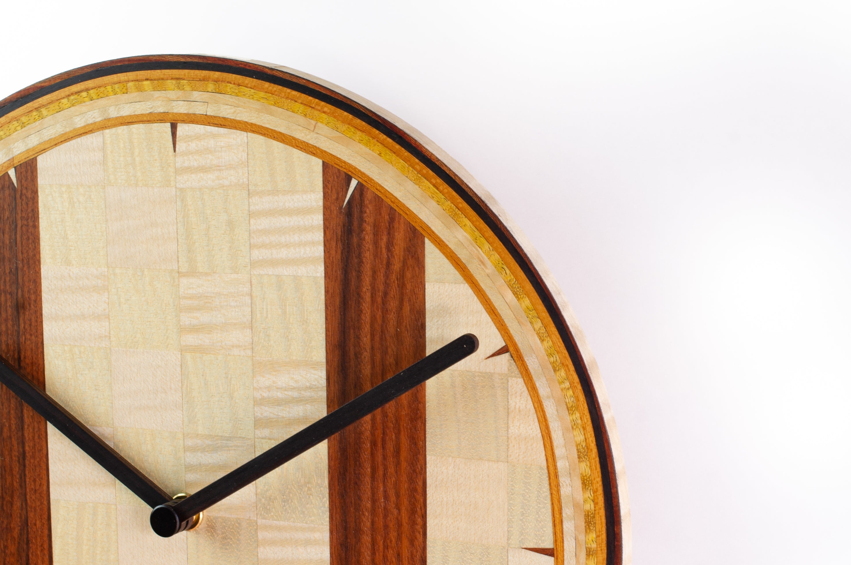 CLOCK　Kenichi Mori wood inlay work CLK-04 - MORIKOUGEI ONLINE STORE