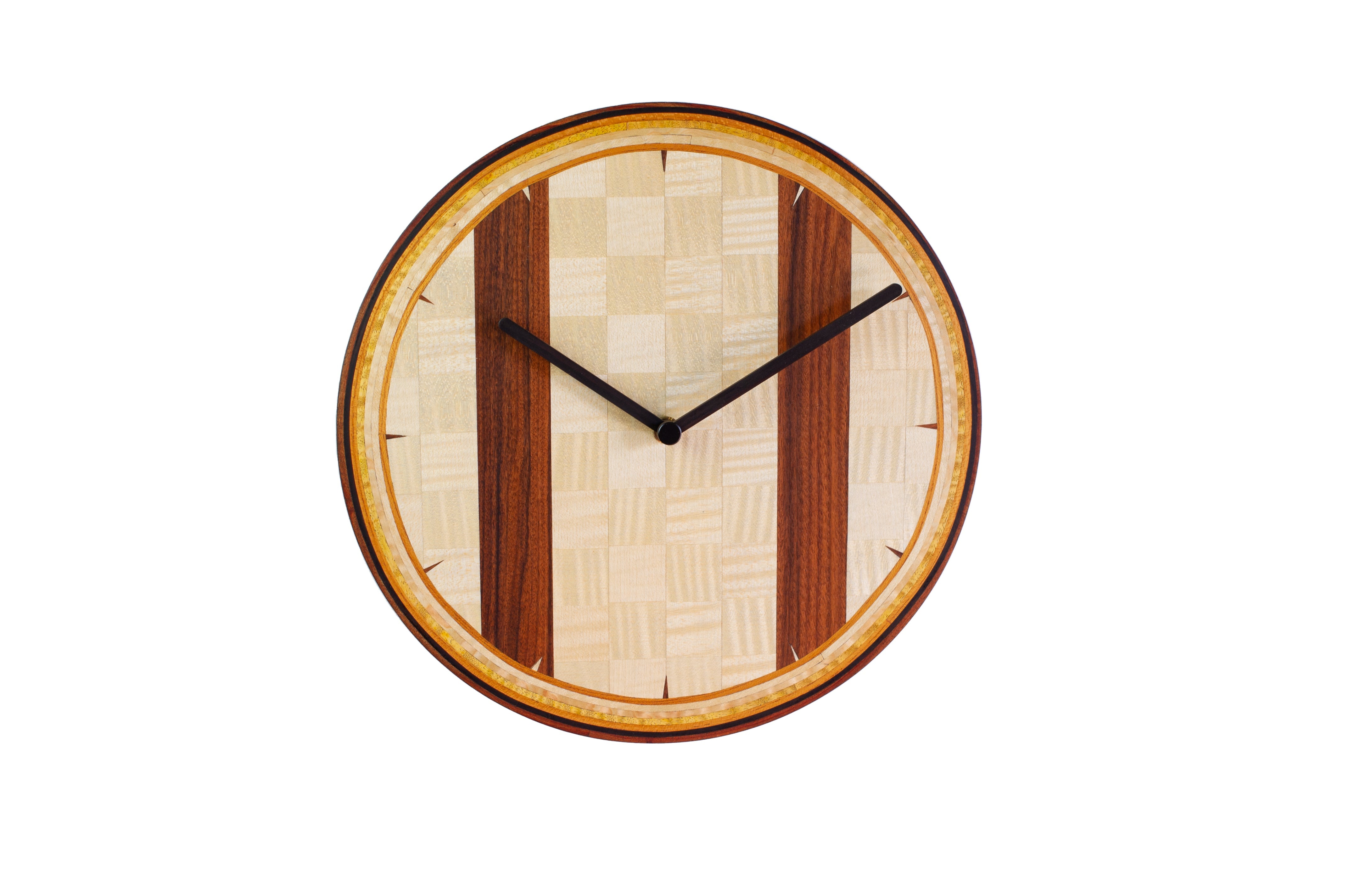 CLOCK　Kenichi Mori wood inlay work CLK-04 - MORIKOUGEI ONLINE STORE