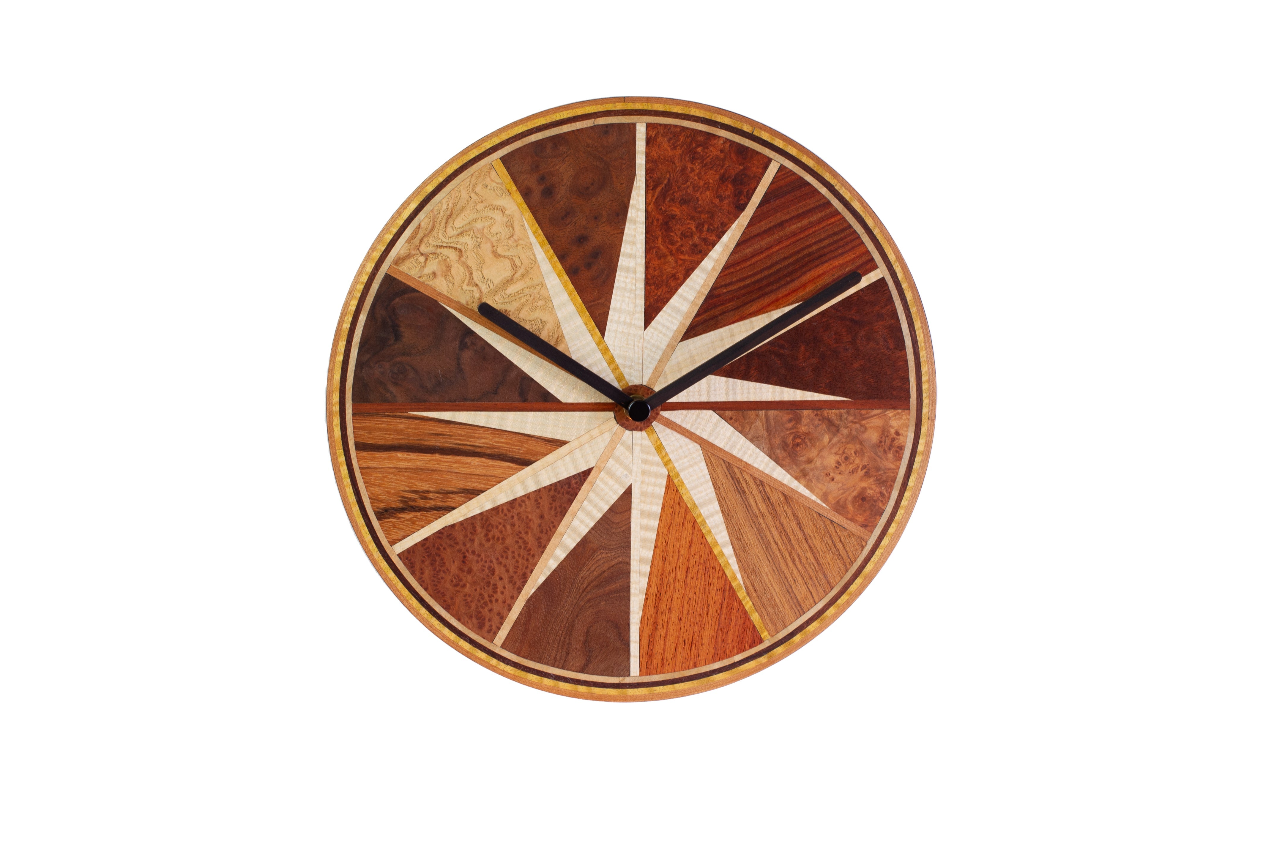 CLOCK　Kenichi Mori wood inlay work CLK-05 - MORIKOUGEI ONLINE STORE