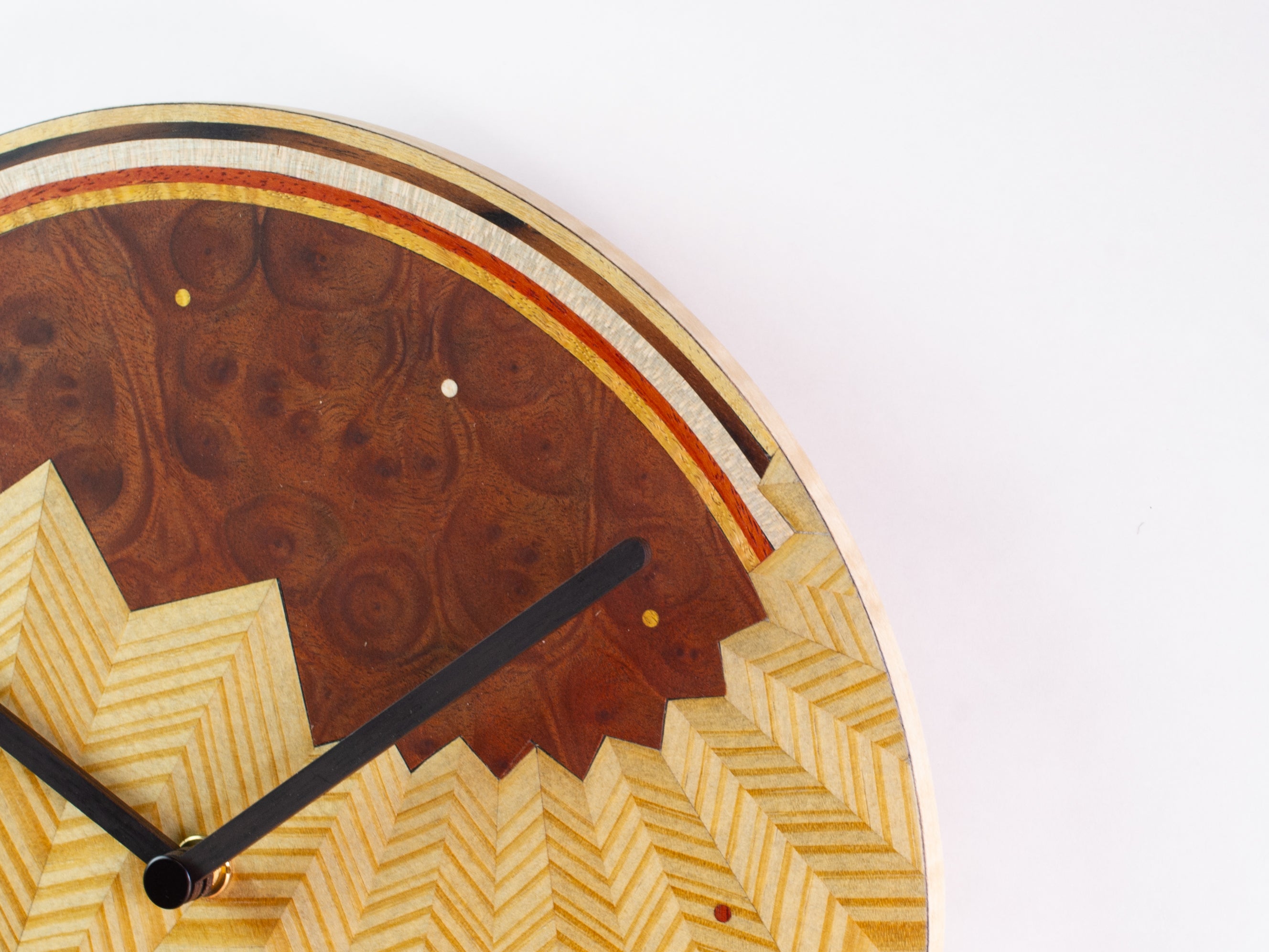 CLOCK　Kenichi Mori wood inlay work CLK-08 - MORIKOUGEI ONLINE STORE