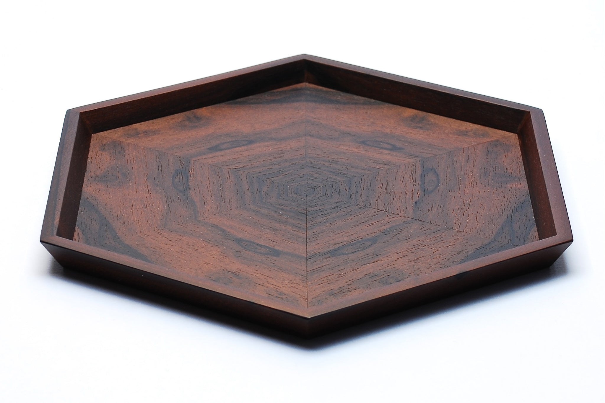 POKE POKE Hexagonal Tray　0033　シャム柿 - MORIKOUGEI ONLINE STORE