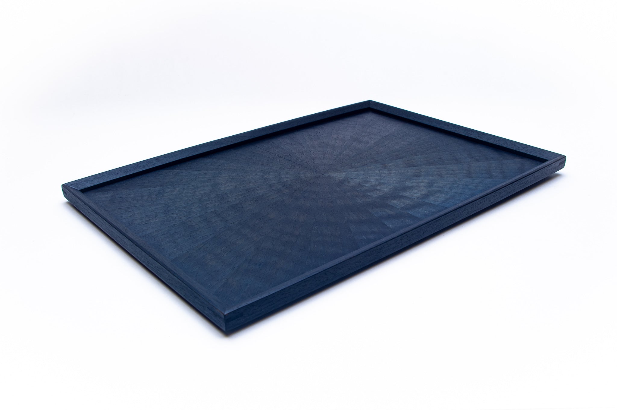 POKE Rectangle Tray 0362　ブラックウォールナット（藍染） - MORIKOUGEI ONLINE STORE