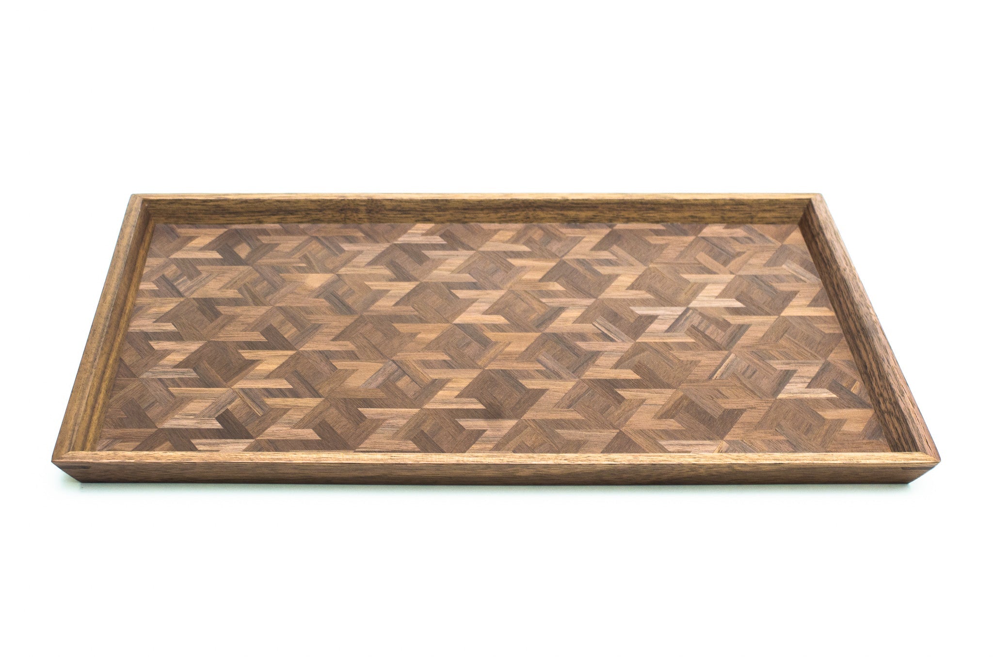 POKE Rectangle Tray NBPZZ-0199　Black Walnut - MORIKOUGEI ONLINE STORE