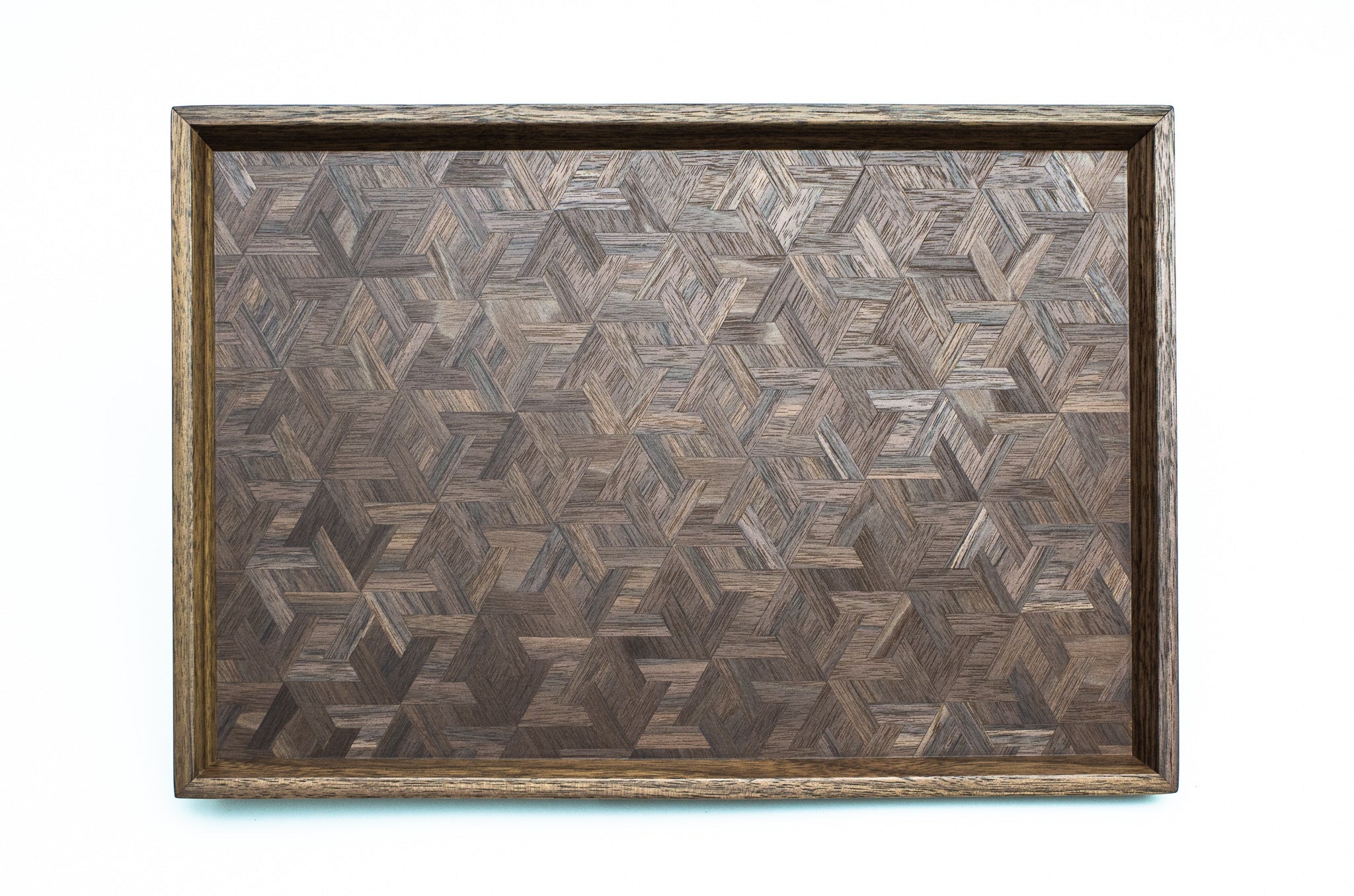 POKE Rectangle Tray NBPZZ-0199　Black Walnut - MORIKOUGEI ONLINE STORE