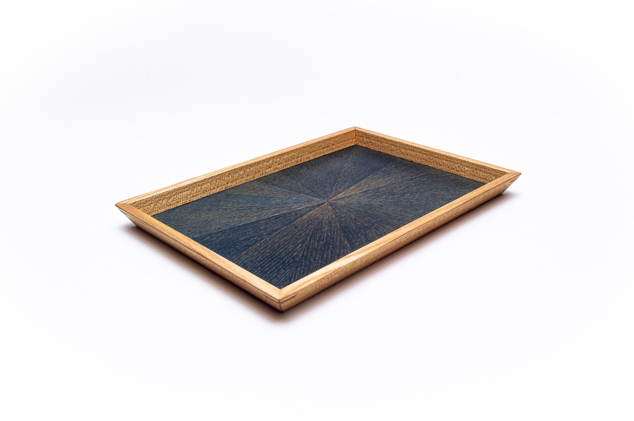 POKE Tea tray 0382　ナラ（藍染） - MORIKOUGEI ONLINE STORE