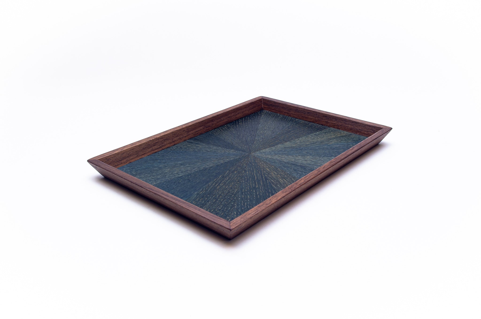 POKE Tea tray 0383　ナラ（藍染） - MORIKOUGEI ONLINE STORE