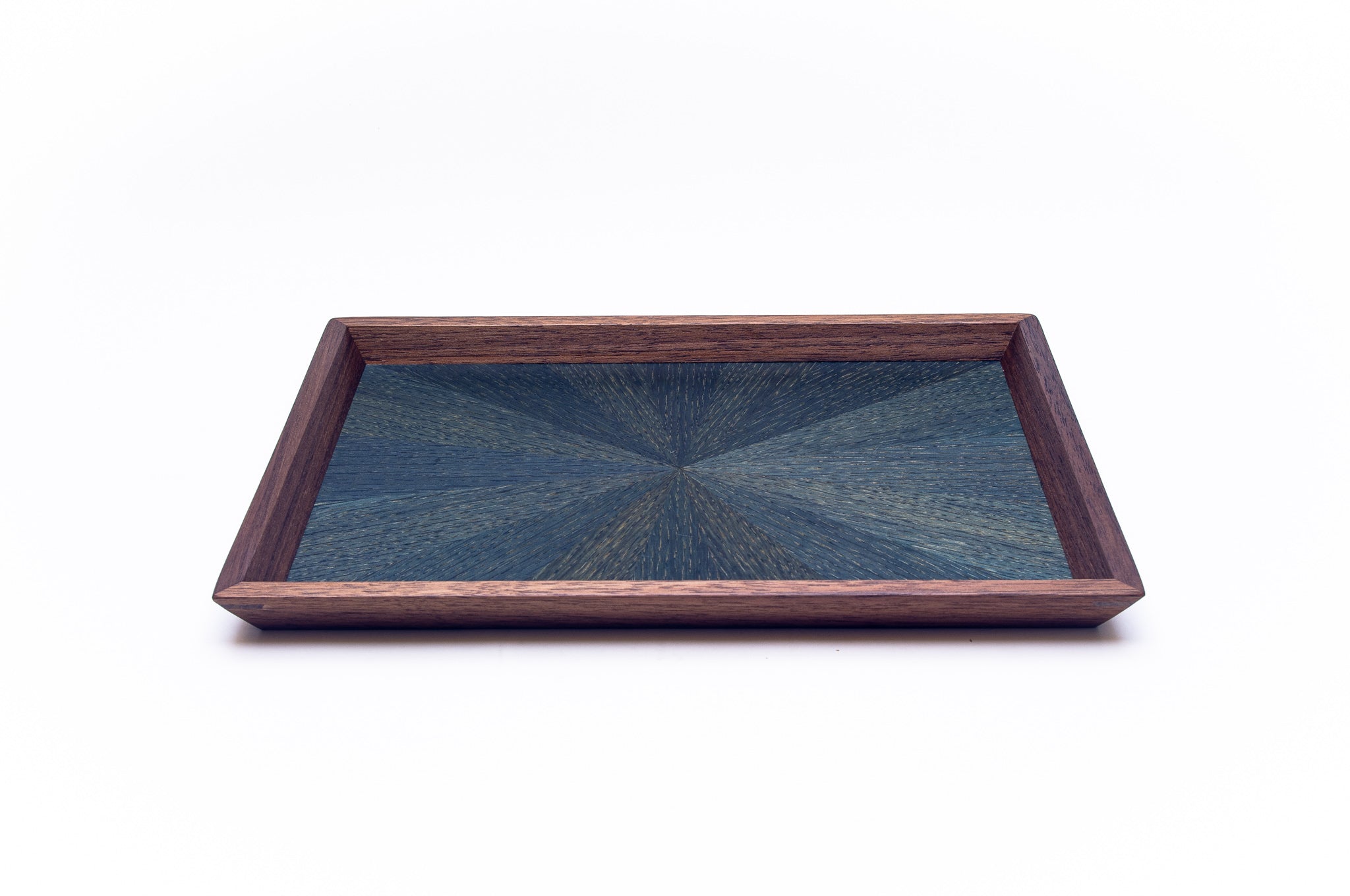 POKE Tea tray 0383　ナラ（藍染） - MORIKOUGEI ONLINE STORE