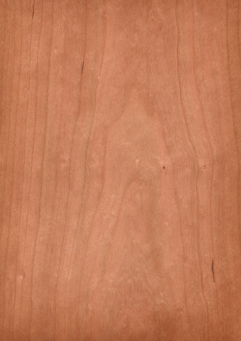 天然木ツキ板シート　アメリカンブラックチェリー　赤色系 - MORIKOUGEI ONLINE STORE