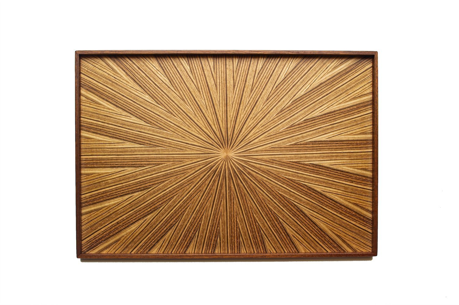 Rectangle Rays Tray　ゼブラウッド〜Zebra Wood〜 - MORIKOUGEI ONLINE STORE