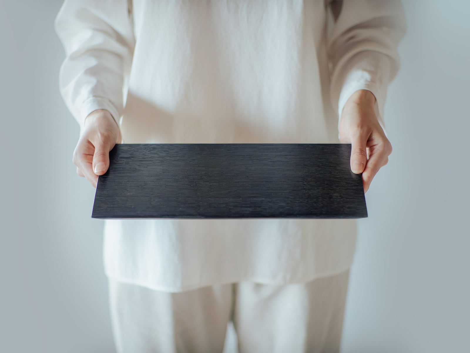 TSUKI-JIRI ウッドプレート フラットタイプ 藍染 | 森工芸 - 美しい