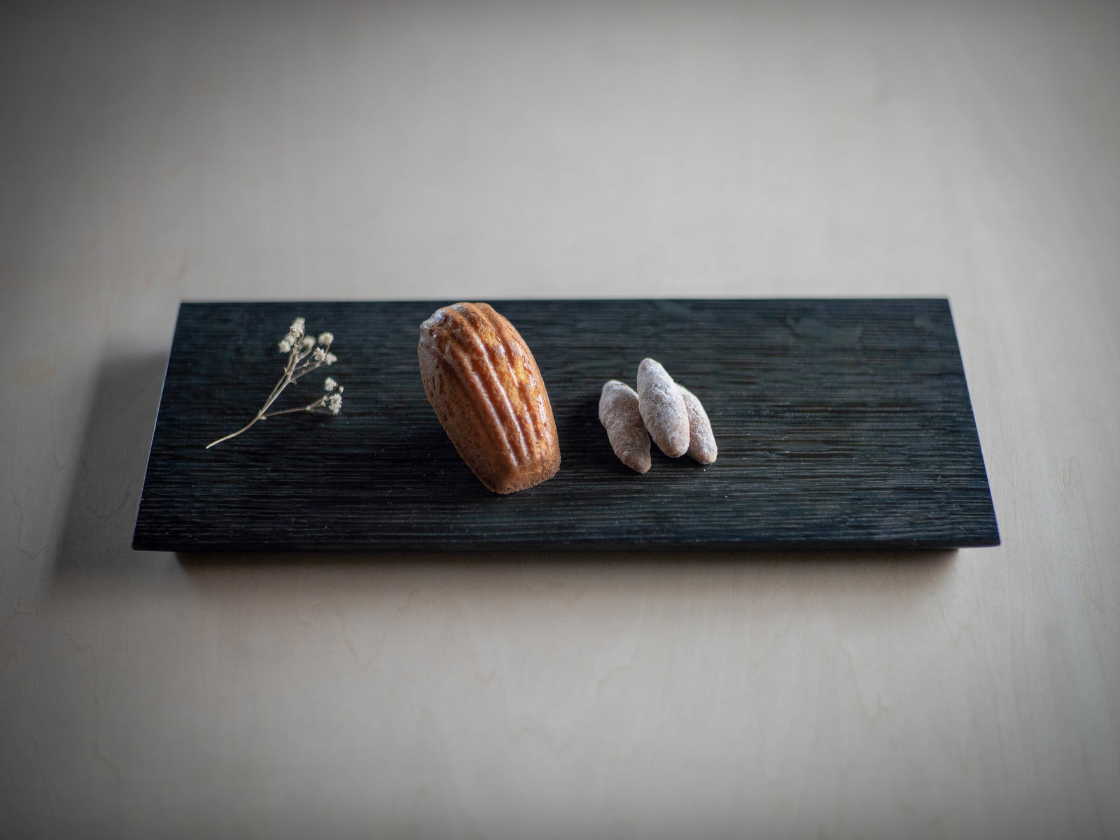 TSUKI-JIRI ウッドプレート フラットタイプ 藍染 | 森工芸 - 美しい