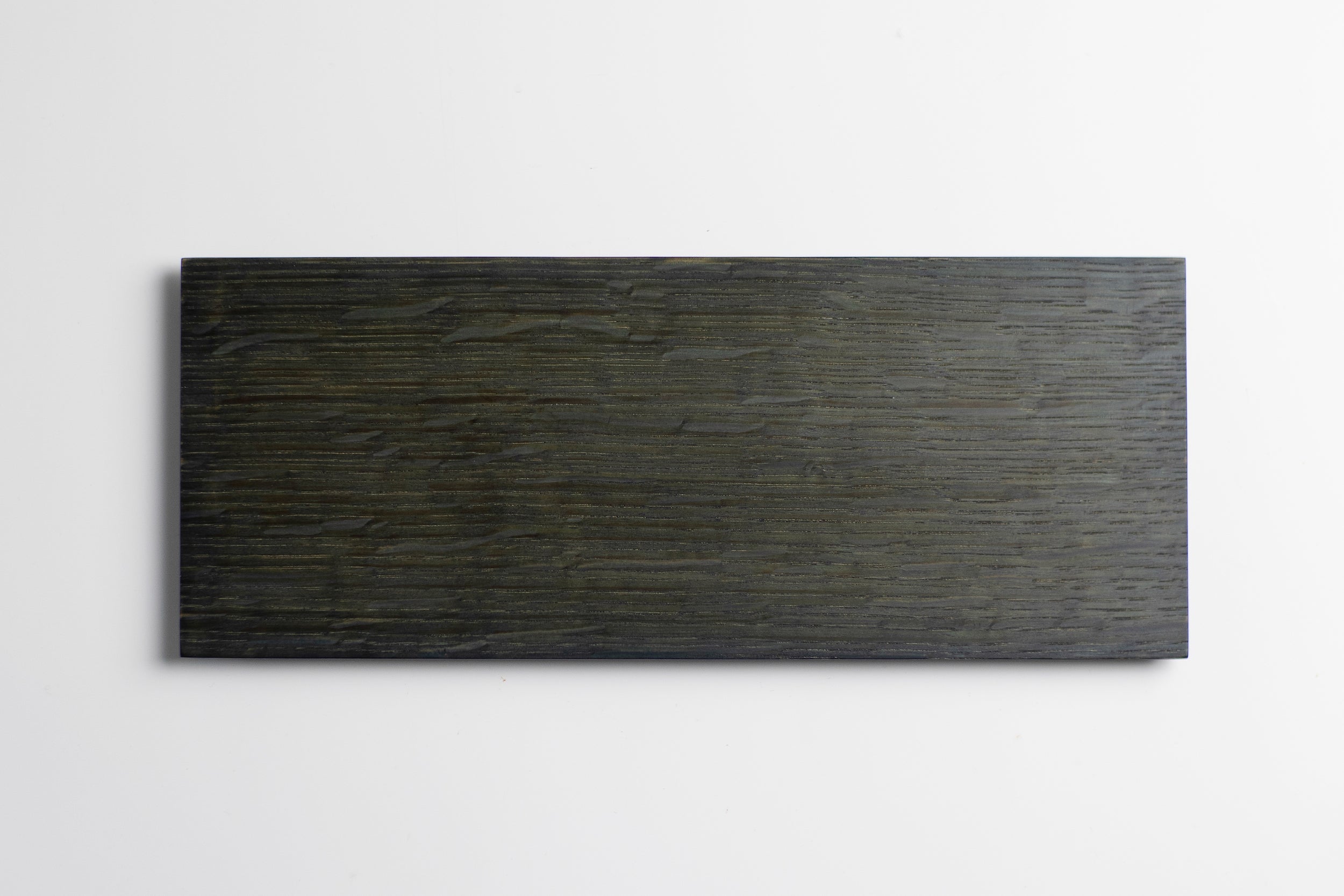 TSUKI-JIRI WOOD PLATE　flat-indigo dyed　ツキジリウッドプレート　フラット＿藍染 - MORIKOUGEI ONLINE STORE